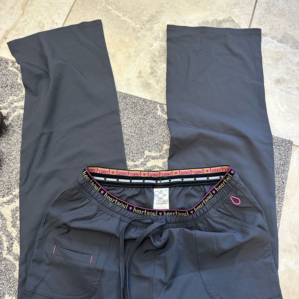Heart and soul medium scrub pants